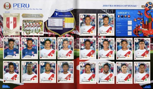 Panini World Cup 2018 Peru