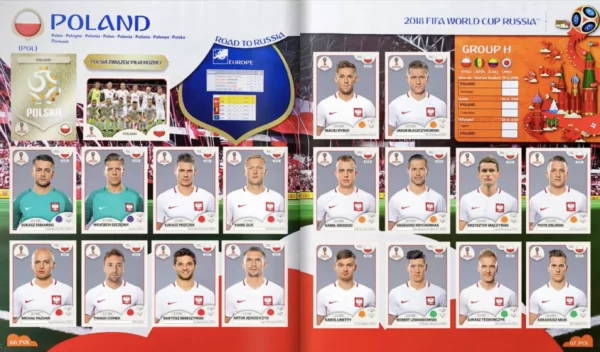Panini World Cup 2018 Poland