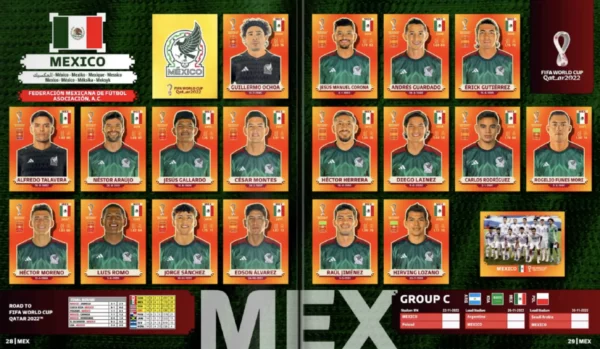 Panini World Cup 2022 Mexico