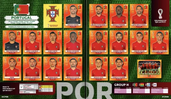 Panini World Cup 2022 Portugal
