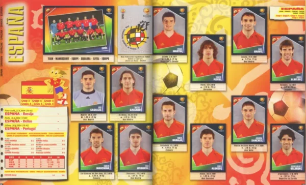 Panini Euro 2004 Spain