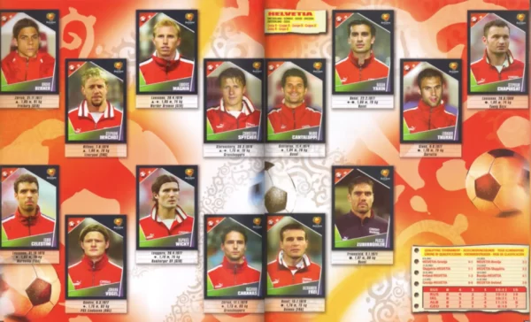 Panini Euro 2004 Switzerland