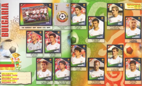 Panini Euro 2004 Bulgaria
