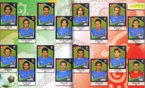 Panini Euro 2004 Italy