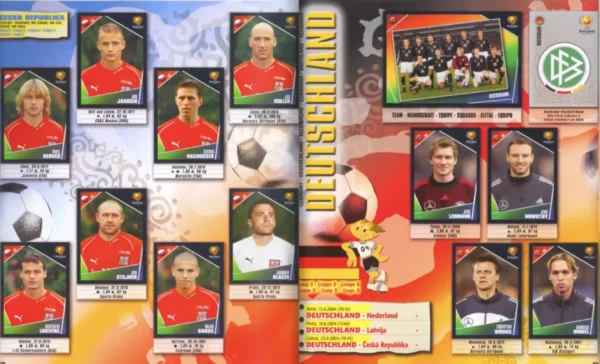 Panini Euro 2004 Czech Republic and Germany