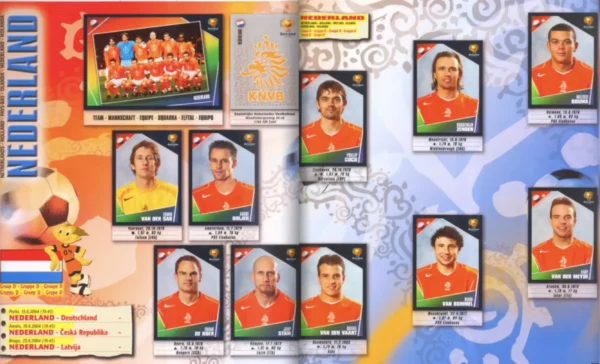 Panini Euro 2004 Netherlands