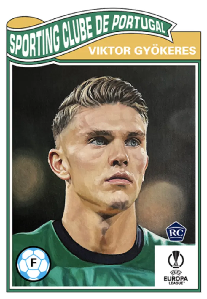 Viktor Gyokeres Rookie Card