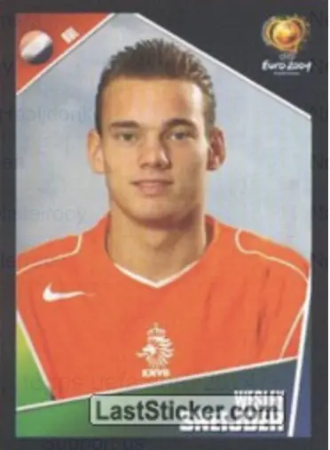 Wesley Sneijder International Rookie Sticker